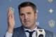 Curt Onalfo is introduced as the new head coach of the Los Angeles Galaxy soccer team at news conference in Carson, Calif., Tuesday, Dec. 13, 2016. Onalfo replaces Bruce Arena, who returned to the U.S. national team after guiding the Los Angeles Galaxy to three MLS Cup titles. (AP Photo/Nick Ut)