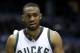 Milwaukee Bucks' Jabari Parker during an NBA basketball game against the Philadelphia 76ers Monday, Jan. 16, 2017, in Milwaukee. (AP Photo/Aaron Gash)