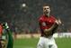 Michael Carrick celebrates United's Champions League win in Moscow in 2008.