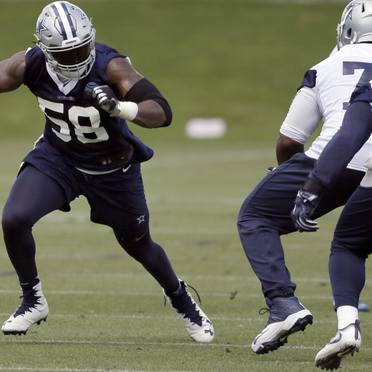 Cowboys DE Damontre Moore Reportedly Suspended for Substance Abuse Violation