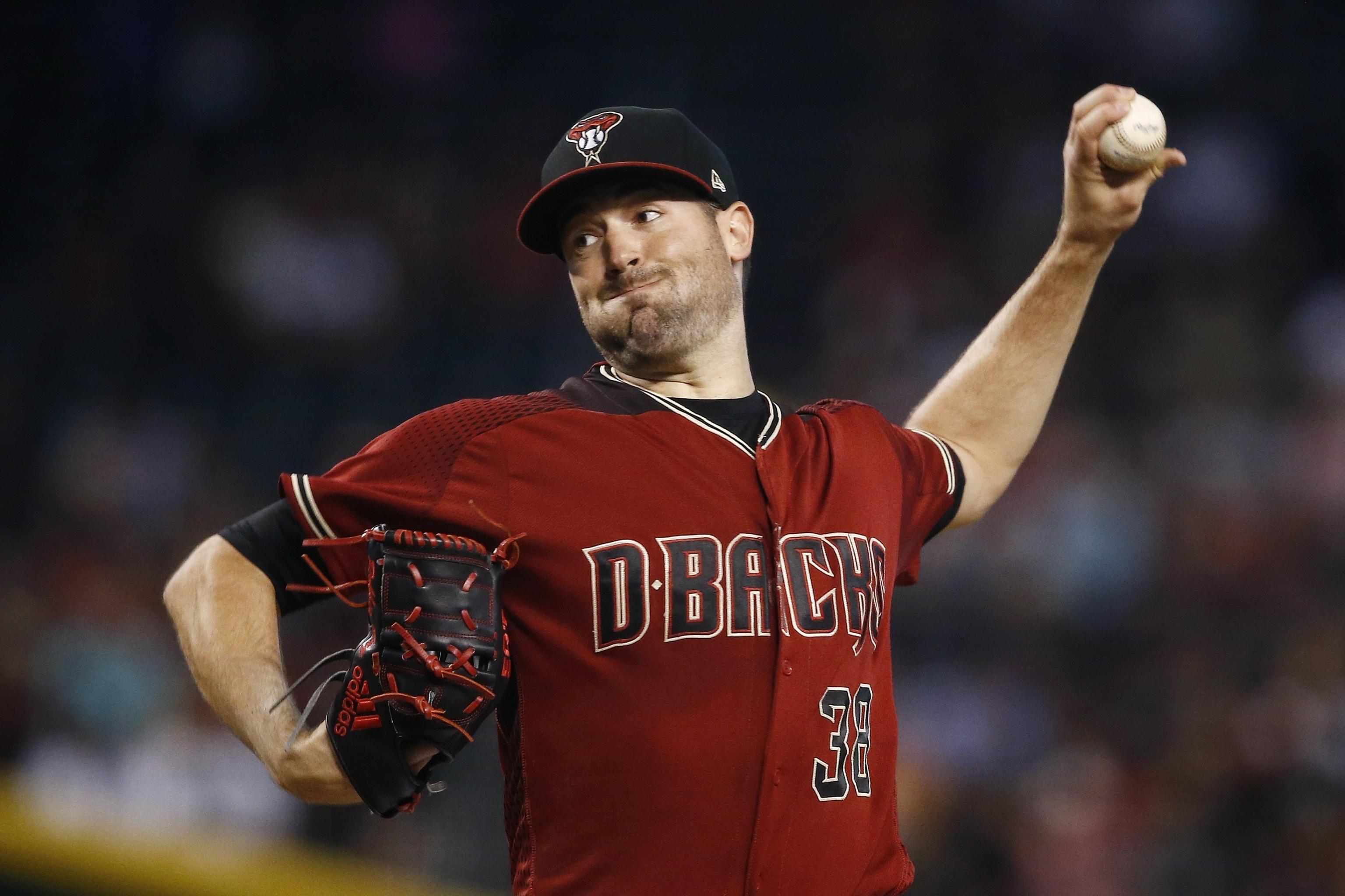 Arizona Diamondbacks' Robbie Ray leaves start with lower back spasms