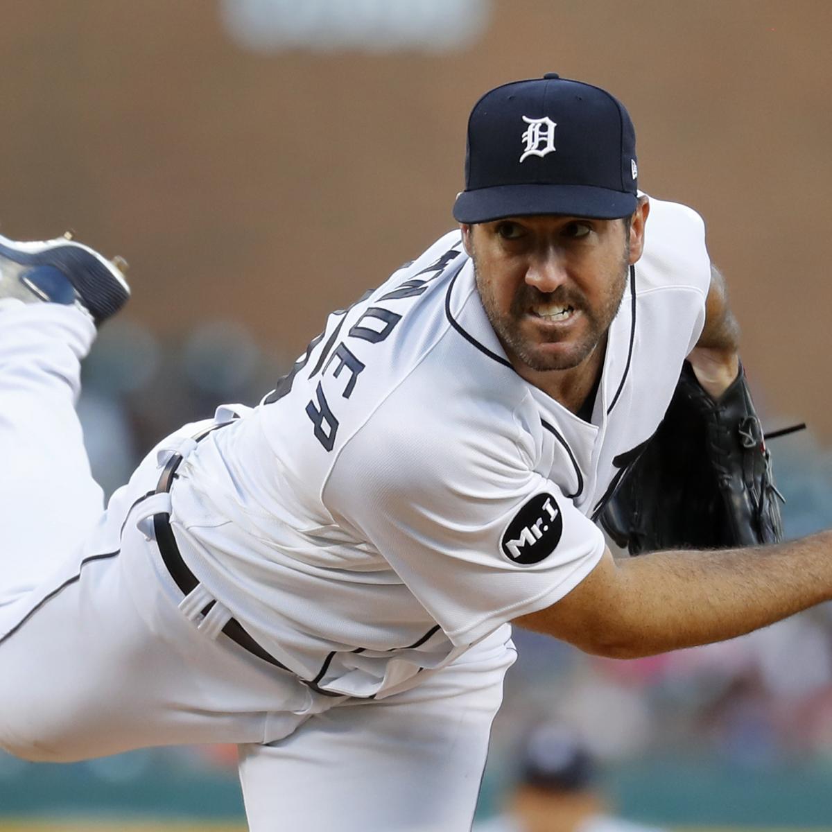 Justin Verlander Reportedly Highly Unlikely to Be Traded by Tigers | Bleacher Report ...