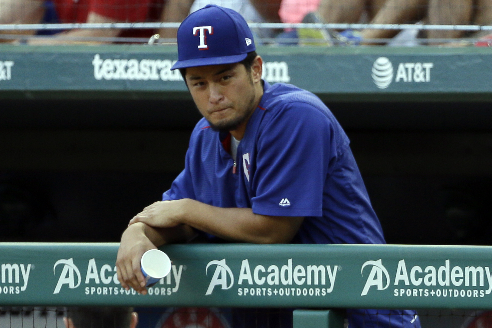 Offseason spent in Texas agrees with Darvish