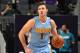 CHARLOTTE, NC - MARCH 31: Danilo Gallinari #8 of the Denver Nuggets handles the ball against the Charlotte Hornets on March 31, 2017 at Spectrum Center in Charlotte, North Carolina. NOTE TO USER: User expressly acknowledges and agrees that, by downloading and or using this photograph, User is consenting to the terms and conditions of the Getty Images License Agreement. Mandatory Copyright Notice: Copyright 2017 NBAE (Photo by Kent Smith/NBAE via Getty Images)