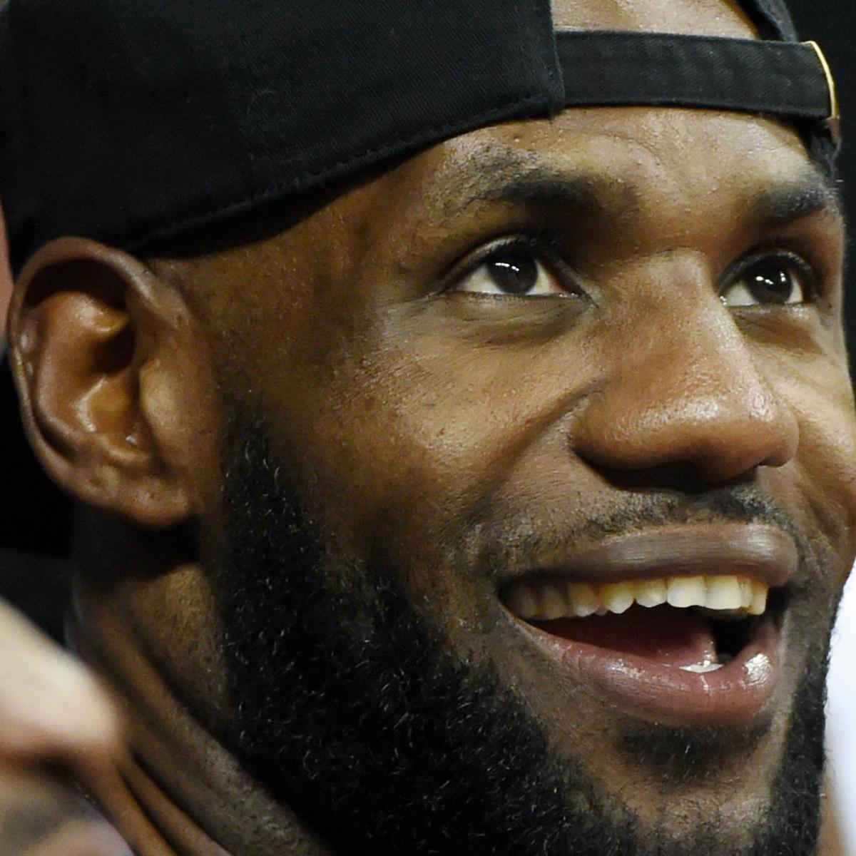 LeBron James Goes into Full Sports Dad Mode at Son's Basketball Game
