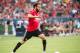 CARSON, CA - JULY 15: Juan Mata #8 of Manchester United during the Los Angeles Galaxy's friendly match against Manchester United at the StubHub Center on July 15, 2017 in Carson, California. Manchester United won the match 5-2. (Photo by Shaun Clark/Getty Images)