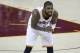 Cleveland Cavaliers guard Kyrie Irving reacts during play against the Golden State Warriors during the first half of Game 4 of basketball's NBA Finals in Cleveland, Friday, June 9, 2017. (AP Photo/Ron Schwane)