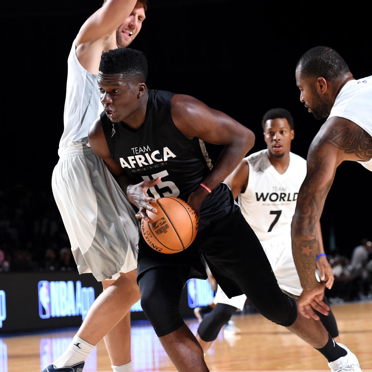 Nba Africa Game 2017 Andre Drummond Shines In Win Victor Oladipo