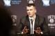 Brooklyn Nets owner Mikhail Prokhorov speaks during an NBA basketball news conference in New York, Monday, Jan. 11, 2016. The Nets reassigned their general manager and fired coach Lionel Hollins on Sunday in the midst of their worst season since moving from New Jersey. (AP Photo/Seth Wenig)