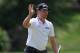 RENO, NV - AUGUST 06: Chris Stroud reacts to his birdie putt on the 18th hole during the final round of the Barracuda Championship at Montreux Country Club on August 6, 2017 in Reno, Nevada. (Photo by Marianna Massey/Getty Images)