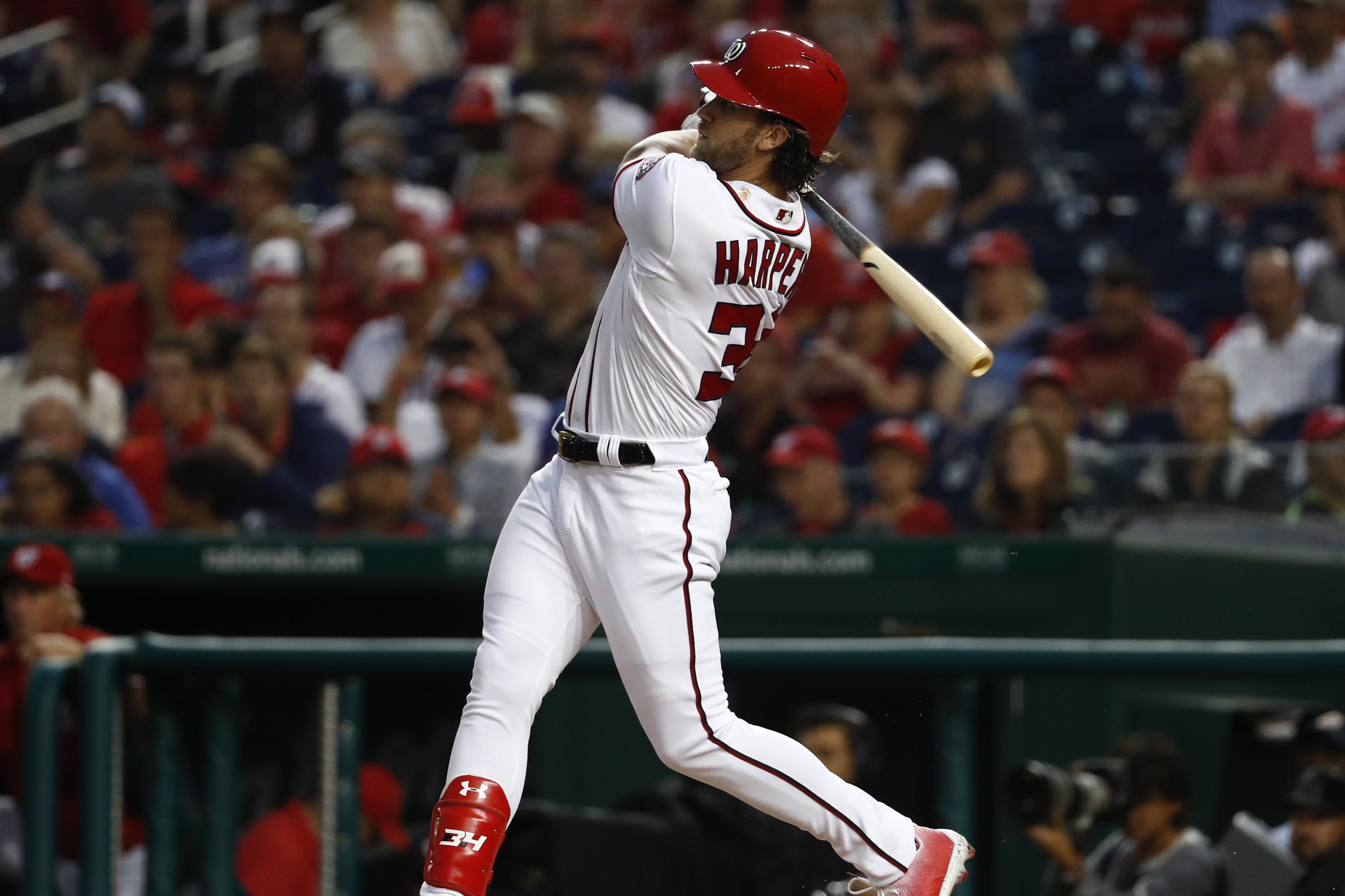 Tom House 〽️ on X: The baseball world has tracked every Bryce Harper swing  since he was 16 years old. It's really a powerful moment to hear “THE SWING  OF HIS LIFE.”