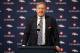 ENGLEWOOD, CO - JANUARY 12: Denver Broncos General Manager John Elway fields questions from the media during a press conference to introduce Vance Josepf as the new head coach at the Paul D. Bowlen Memorial Broncos Centre on January 12, 2017 in Englewood, Colorado. (Photo by Matthew Stockman/Getty Images)