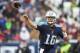 NASHVILLE, TN - JANUARY 01: Quarterback Matt Cassel #16 of the Tennessee Titans passes during a NFL game against the Houston Texans at Nissan Stadium on January 1, 2016 in Nashville, Tennessee. (Photo by Ronald C. Modra/Sports Imagery/ Getty Images)
