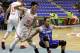 China's basketball player Dehao Yu and Philippines player Romeo Terrence fight for the ball during their FIBA AsiaCup 2017 group match, in the Lebanese town of Zouk Mikael north of Beirut on August 9, 2017.
Phillippines won over China 96 to 87. / AFP PHOTO / JOSEPH EID (Photo credit should read JOSEPH EID/AFP/Getty Images)