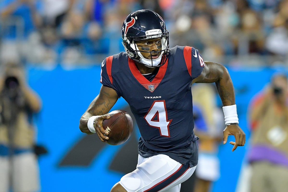 Deshaun Watson Shines vs. Panthers in Professional Debut ...