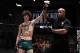 LAS VEGAS, NV - JULY 18: Sean O'Malley celebrates his knockout victory over Alfred Khashakyan in their bantamweight bout during Dana White's Tuesday Night Contender Series at the TUF Gym on July 18, 2017 in Las Vegas, Nevada. (Photo by Brandon Magnus/DWTNCS)