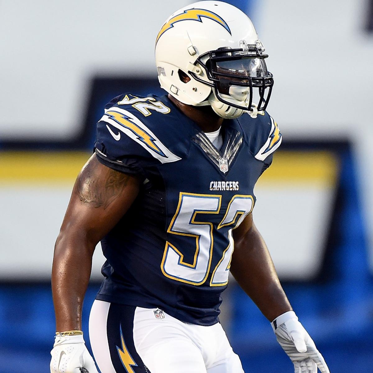 Chargers' Denzel Perryman Carted off the Field with Ankle Injury vs ...