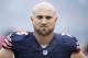 CHICAGO, IL - OCTOBER 16: Kyle Long #75 of the Chicago Bears looks on against the Jacksonville Jaguars during the game at Soldier Field on October 16, 2016 in Chicago, Illinois. The Jaguars defeated the Bears 17-16. (Photo by Joe Robbins/Getty Images)