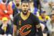 OAKLAND, CA - JUNE 12: Kyrie Irving #2 of the Cleveland Cavaliers celebrates during the game against the Golden State Warriors in Game Five of the 2017 NBA Finals on June 12, 2017 at ORACLE Arena in Oakland, California. NOTE TO USER: User expressly acknowledges and agrees that, by downloading and or using this photograph, user is consenting to the terms and conditions of Getty Images License Agreement. Mandatory Copyright Notice: Copyright 2017 NBAE (Photo by Bruce Yeung/NBAE via Getty Images)