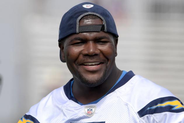 Jul 30, 2017; Costa Mesa CA, USA; Los Angeles Chargers quarterback Cardale Jones (5) reacts during the opening day of training camp at the Jack Hammett Sports Complex. Mandatory Credit: Kirby Lee-USA TODAY Sports