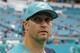 MIAMI GARDENS, FL - AUGUST 10: Jay Cutler of the Miami Dolphins stands on the sidelines at Hard Rock Stadium before the Dolphins played against the Atlanta Falcons on August 10, 2017 in Miami Gardens, Florida. (Photo by Joe Skipper/Getty Images)