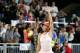 STANFORD, CA - JULY 31: Maria Sharapova of Russia celebrates a win in her match against Jennifer Brady of the United States during day 1 of the Bank of the West Classic at Stanford University Taube Family Tennis Stadium on July 31, 2017 in Stanford, California. (Photo by Lachlan Cunningham/Getty Images)