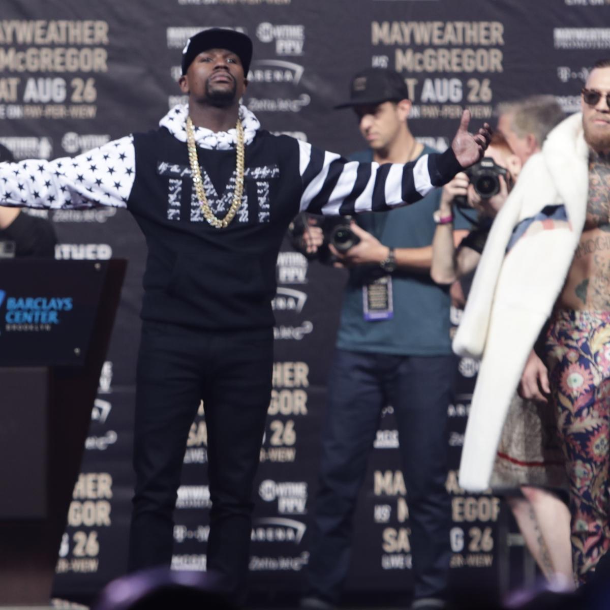 Floyd Mayweather and Conor McGregor request smaller gloves for