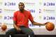 DELHI, INDIA - JULY 28: Kevin Durant #35 of the Golden State Warriors hosts a Jr. NBA Clinic in Delhi National Capital Region in Delhi, India on July 28, 2017. NOTE TO USER: User expressly acknowledges and agrees that, by downloading and/or using this photograph, user is consenting to the terms and conditions of the Getty Images License Agreement. Mandatory Copyright Notice: Copyright 2017 NBAE (Photo by NBA Photos/NBAE via Getty Images)