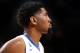 MEMPHIS, TN - MARCH 2: Dedric Lawson #1 of the Memphis Tigers looks on against the Tulane Green Wave on March 2, 2017 at FedExForum in Memphis, Tennessee. Memphis defeated Tulane 92-70. (Photo by Joe Murphy/Getty Images)