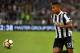 Juventus's defender from Brazil Alex Sandro eyes the ball during the Italian SuperCup TIM football match Juventus vs lazio on August 13, 2017 at the Olympic stadium in Rome. / AFP PHOTO / ALBERTO PIZZOLI (Photo credit should read ALBERTO PIZZOLI/AFP/Getty Images)