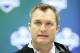 San Francisco 49ers general manager John Lynch speaks at a press conference at the 2017 NFL football scouting combine Thursday, March 2, 2017, in Indianapolis. (AP Photo/Gregory Payan)