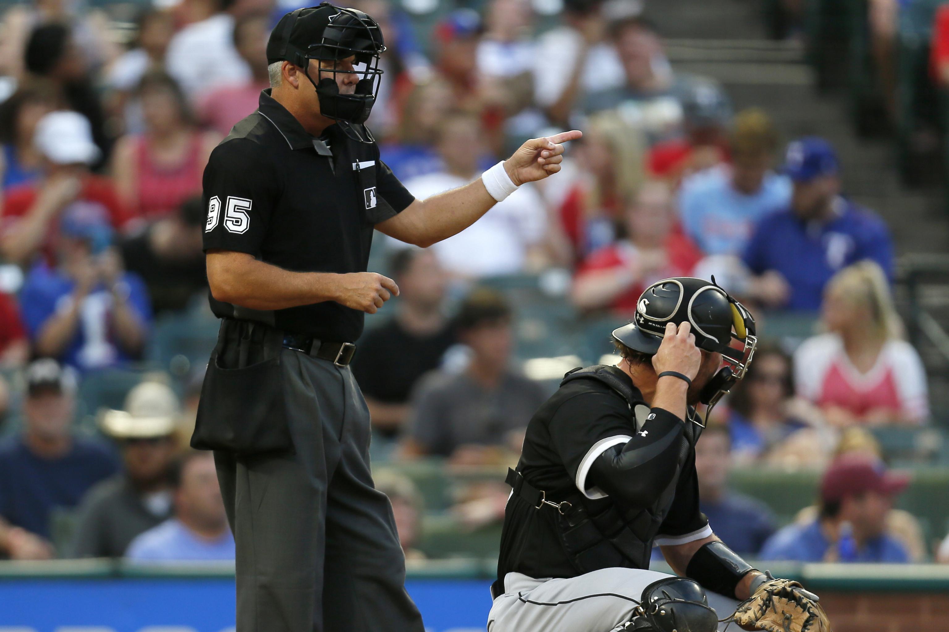 MLB umpires wear wristbands to protest 'abusive' treatment