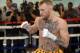 Aug 11, 2017; Las Vegas, NV, USA; Conor McGregor warms up in the ring during a media workout in preparation for his fight against Floyd Mayweather, Jr. at UFC Performance Institute. Mandatory Credit: Joe Camporeale-USA TODAY Sports