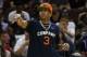 3's Company coach Allen Iverson signals to his team during a game against Tri State during in the BIG3 Basketball League in Philadelphia, Pa., Sunday, July 16, 2017. (AP Photo/Rich Schultz)