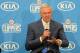 PLAYA VISTA, CA- JUNE 19: The Los Angeles Clippers name Jerry West as Special Consultant at a press conference in Playa Vista, California. NOTE TO USER: User expressly acknowledges and agrees that, by downloading and or using this photograph, User is consenting to the terms and conditions of the Getty Images License Agreement. Mandatory Copyright Notice: Copyright 2016 NBAE (Photo by Andrew D. Bernstein/NBAE via Getty Images)