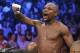 FILE - In this May 2, 2015, file photo, boxer Floyd Mayweather Jr., celebrates his unanimous decision victory over Manny Pacquiao, from the Philippines, after their welterweight title fight in Las Vegas. Plaintiffs who claim the May 2 Las Vegas fight between Manny Pacquiao and Mayweather Jr. was a fraud and they deserve their pay-per-view money back will argue their cases in front of a federal judge in Southern California. Judge R. Gary Klausner, the same judge hearing arguments in cases filed against the Sony movie studios related to that company’s computer hacker attack last year, will decide if the Pacquiao cases are granted class action status before any trial proceeds. (AP Photo/John Locher, File)