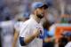 Indianapolis Colts quarterback Andrew Luck looks at the scoreboard during the second half of an NFL preseason football game against the Detroit Lions Sunday, Aug. 13, 2017, in Indianapolis. (AP Photo/Darron Cummings)