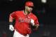 ANAHEIM, CA - AUGUST 22: Albert Pujols #5 of the Los Angeles Angels of Anaheim runs the bases after hitting a three-run home run in the seventh inning against the Texas Rangers at Angel Stadium of Anaheim on August 22, 2017 in Anaheim, California. (Photo by Lisa Blumenfeld/Getty Images)