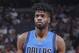 SACRAMENTO, CA - APRIL 4: Nerlens Noel #3 of the Dallas Mavericks looks on during the game against the Sacramento Kings on April 4, 2017 at Golden 1 Center in Sacramento, California. NOTE TO USER: User expressly acknowledges and agrees that, by downloading and or using this photograph, User is consenting to the terms and conditions of the Getty Images Agreement. Mandatory Copyright Notice: Copyright 2017 NBAE (Photo by Rocky Widner/NBAE via Getty Images)