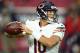 GLENDALE, AZ - AUGUST 19: Mitchell Trubisky #10 of the Chicago Bears prepares for a game against the Arizona Cardinals at University of Phoenix Stadium on August 19, 2017 in Glendale, Arizona. (Photo by Norm Hall/Getty Images)