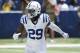 INDIANAPOLIS, IN - AUGUST 13: Malik Hooker #29 of the Indianapolis Colts in action during a preseason game against the Detroit Lions at Lucas Oil Stadium on August 13, 2017 in Indianapolis, Indiana. The Lions won 24-10. (Photo by Joe Robbins/Getty Images)
