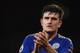 LONDON, ENGLAND - AUGUST 11: A dejected Harry Maguire of Leicester City applauds the travelling fans following their team's 4-3 defeat during the Premier League match between Arsenal and Leicester City at the Emirates Stadium on August 11, 2017 in London, England. (Photo by Michael Regan/Getty Images)