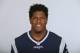 This is a 2017 photo of Kony Ealy of the New England Patriots NFL football team. This image reflects the New England Patriots active roster as of Tuesday, June 6, 2017 when this image was taken. (AP Photo)