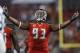 TAMPA, FL - NOVEMBER 27: Gerald McCoy #93 of the Tampa Bay Buccaneers urges the crowd to make noise against the Seattle Seahawks during the game at Raymond James Stadium on November 27, 2016 in Tampa, Florida. The Buccaneers defeated the Seahawks 14-5. (Photo by Joe Robbins/Getty Images)