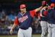 TORONTO, ON - AUGUST 25: Bartolo Colon #40 of the Minnesota Twins waves as he exits the game after being relieved in the seventh inning during MLB game action against the Toronto Blue Jays at Rogers Centre on August 25, 2017 in Toronto, Canada. (Photo by Tom Szczerbowski/Getty Images)