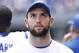 INDIANAPOLIS, IN - AUGUST 13: Andrew Luck #12 of the Indianapolis Colts looks on against the Detroit Lions in the second half of a preseason game at Lucas Oil Stadium on August 13, 2017 in Indianapolis, Indiana. (Photo by Joe Robbins/Getty Images)