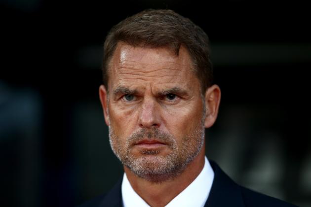LONDON, ENGLAND - AUGUST 22:  Frank de Boer, Manager of Crystal Palace looks on prior to the Carabao Cup Second Round match between Crystal Palace and Ipswich Town at Selhurst Park on August 22, 2017 in London, England.  (Photo by Jordan Mansfield/Getty Images)