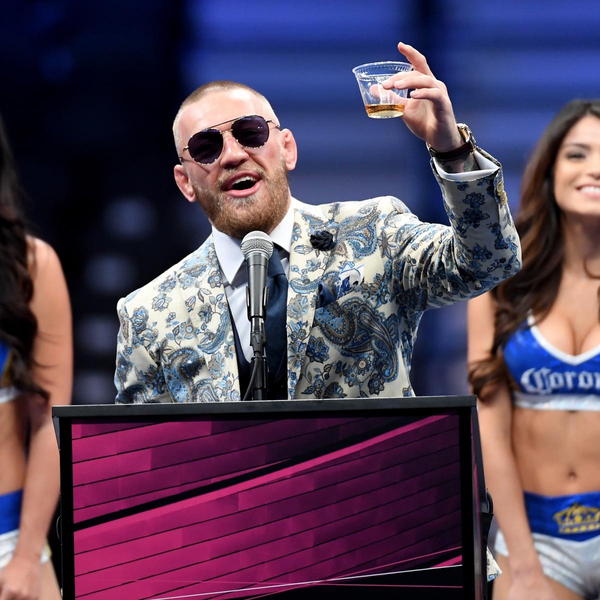 Conor McGregor Says He's About to Release His Own Whiskey News