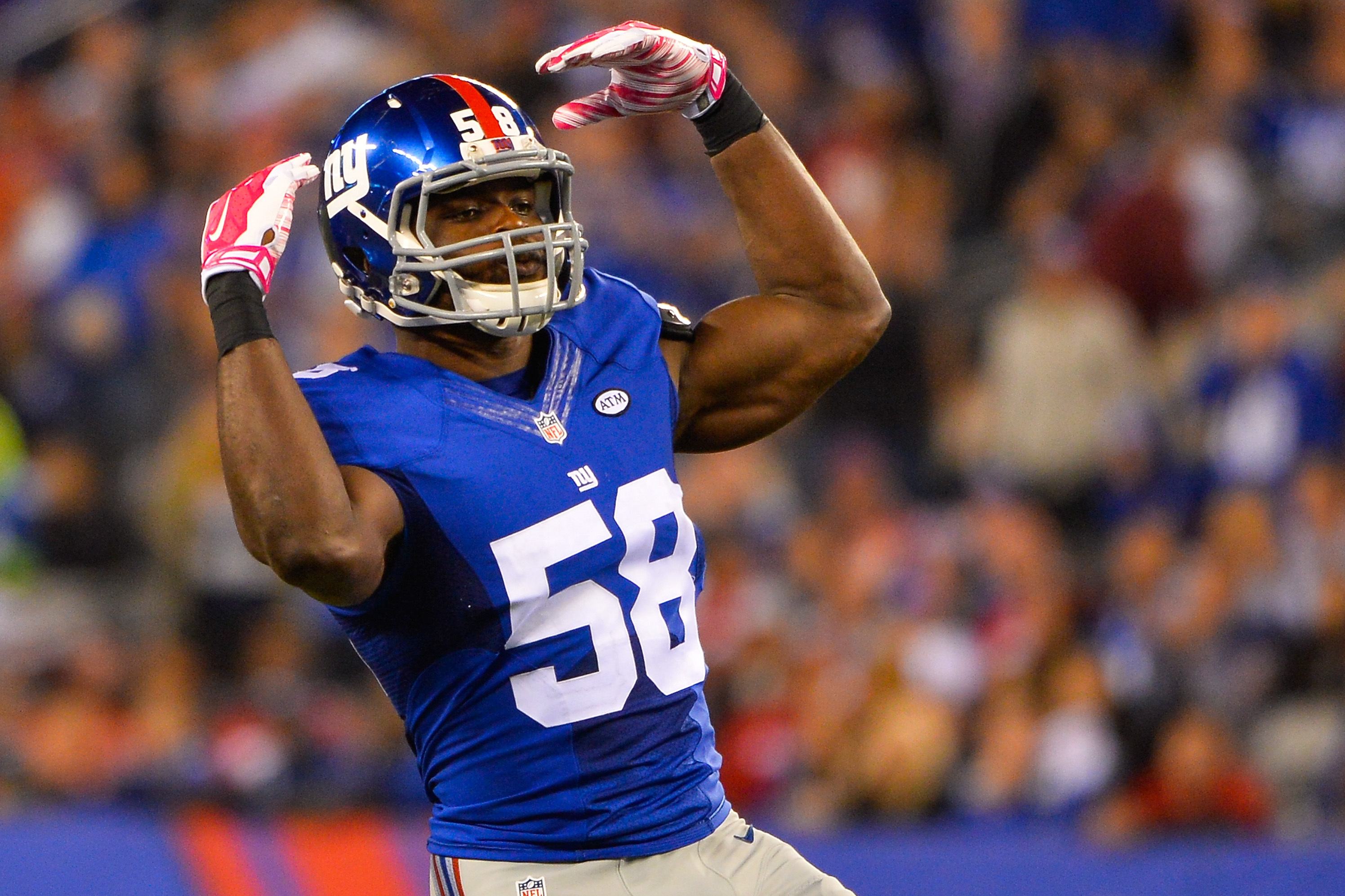 New York Giants on X: SACK! Owa Odighizuwa with his second of the