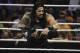 MIAMI, FL- SEPTEMBER 01: Roman Reigns looks on during the WWE Smackdown on September 1, 2015 at the American Airlines Arena in Miami, Florida. (Photo by Ron ElkmanSports Imagery/Getty Images)